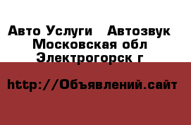 Авто Услуги - Автозвук. Московская обл.,Электрогорск г.